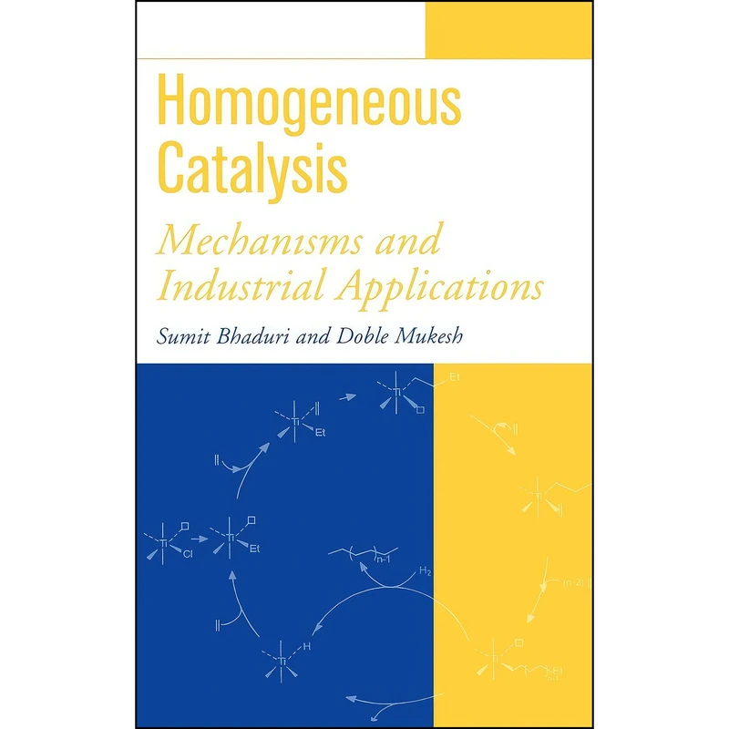 کتاب Homogeneous Catalysis اثر Sumit Bhaduri and Doble Mukesh انتشارات Wiley-Interscience