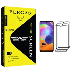 Waily Nice Pergas Glass Screen Protector For Samsung Galaxy A31 Pack Of 3