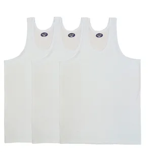 زیرپوش رکابی مردانه تار و پود کد 887 بسته 3 عددی