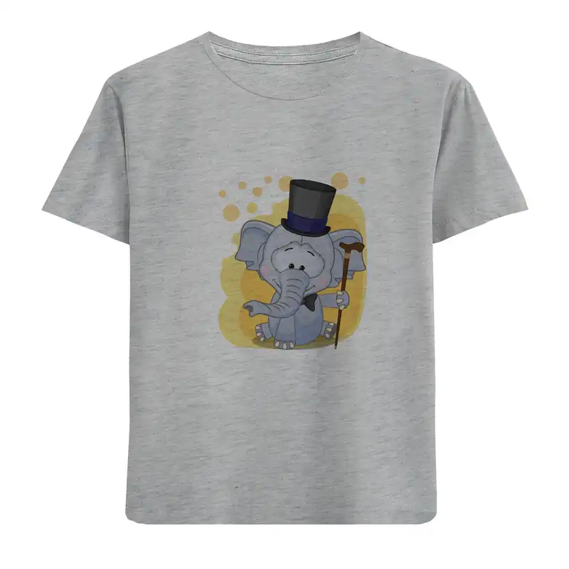 تی شرت آستین کوتاه بچگانه مدل D232 Fiil