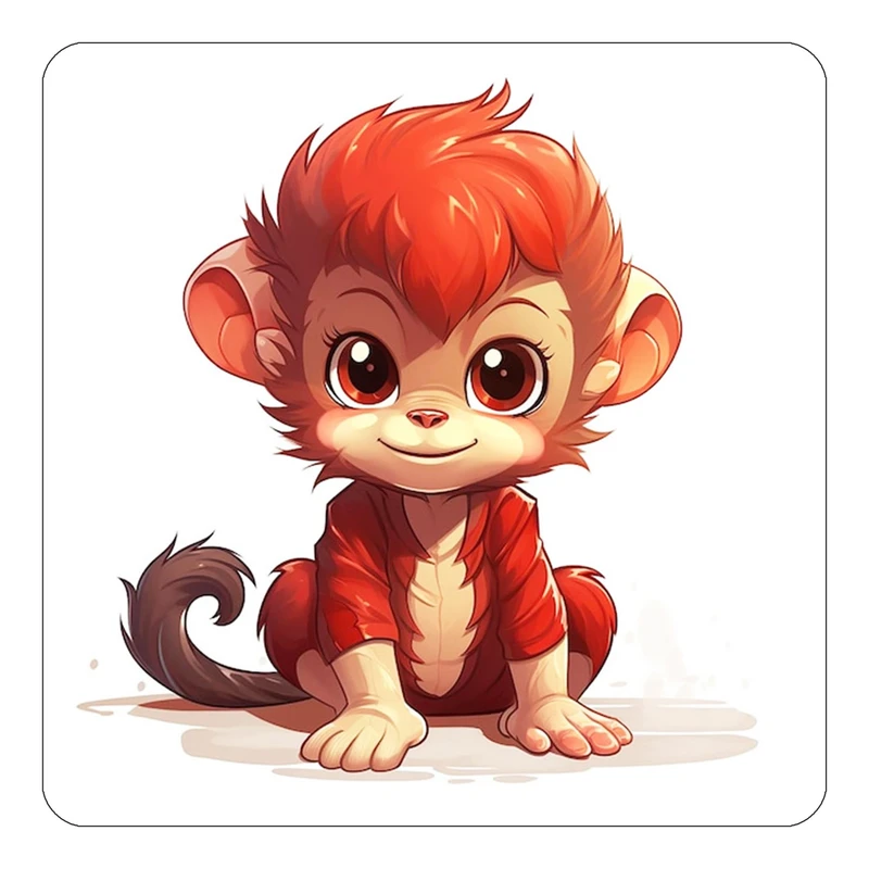 مگنت کاکتی طرح حیوانات کارتونی مدل mp28181