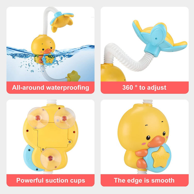 آبریز حمام کودک مدل little Bessn مجموعه 7 عددی