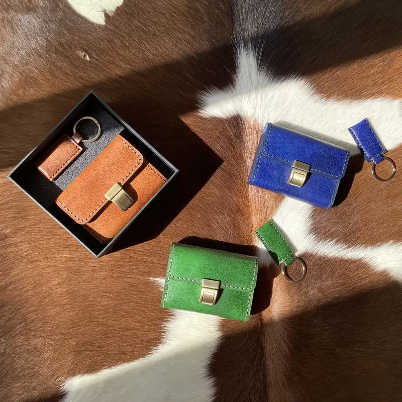 ست هدیه مدل چرم طبیعی CHK121