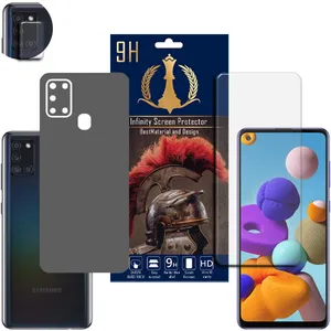 Infinity PRO MAX Cover Sticker For SAMSUNG GALAXY A21S with Screen and Lens Protector