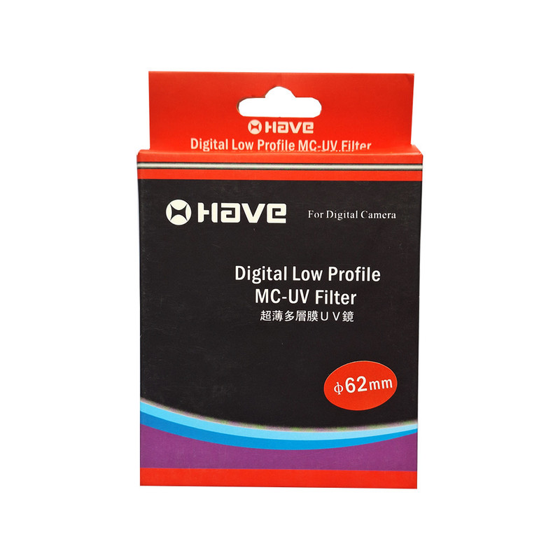 فیلتر لنز هو مدل HAVE MC-UV-62mm
