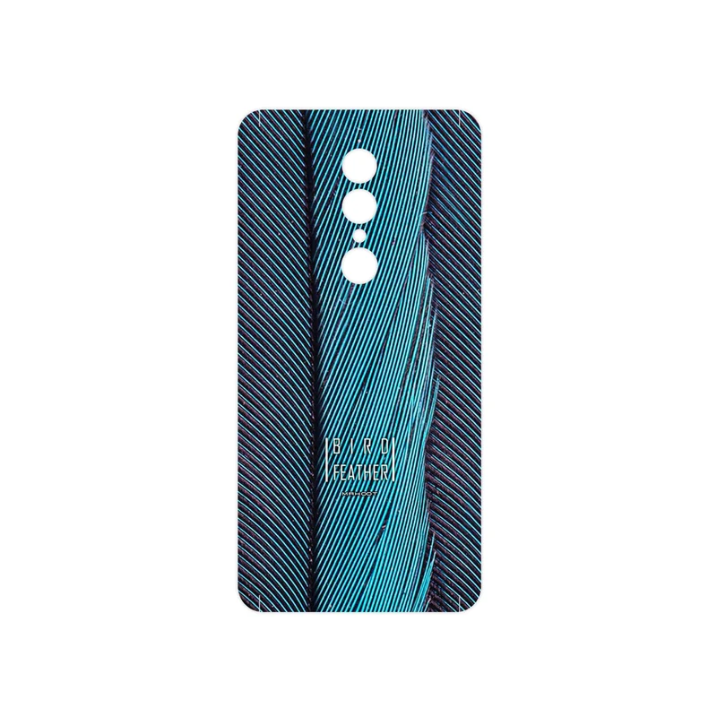 برچسب پوششی ماهوت مدل Turquoise feathers مناسب برای گوشی موبایل یومی A1 Pro