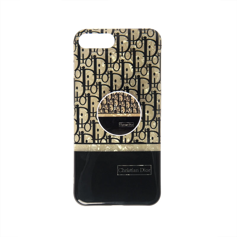 کاور مدل یخی مناسب برای گوشی موبایل اپل iphone 6 plus / 6s plus / 7 plus / 8 plus به همراه پاپ سوکت