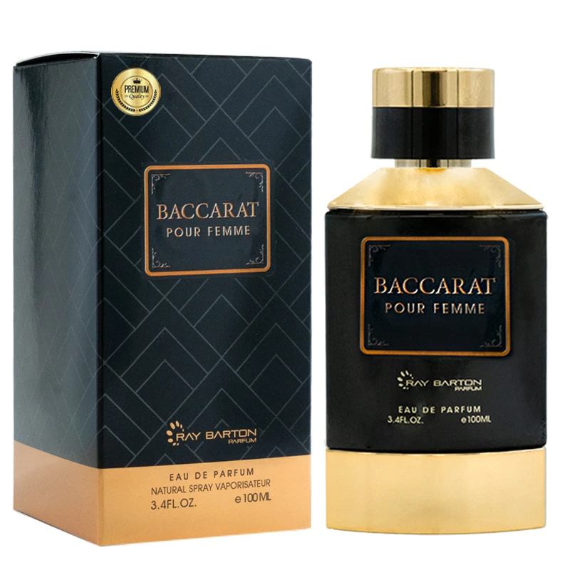 ادوپرفیوم زنانه ری بارتون مدل باکارات  با رایحه تند حجم 100 میلی لیتر