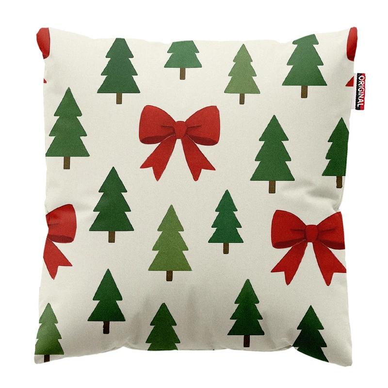 کوسن پاد آفرین مدل کریسمس کد PK402887 سایز 40*40 سانتی متر