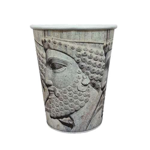 لیوان یکبار مصرف مدل کاغذی pcup-100  بسته 100 عددی
