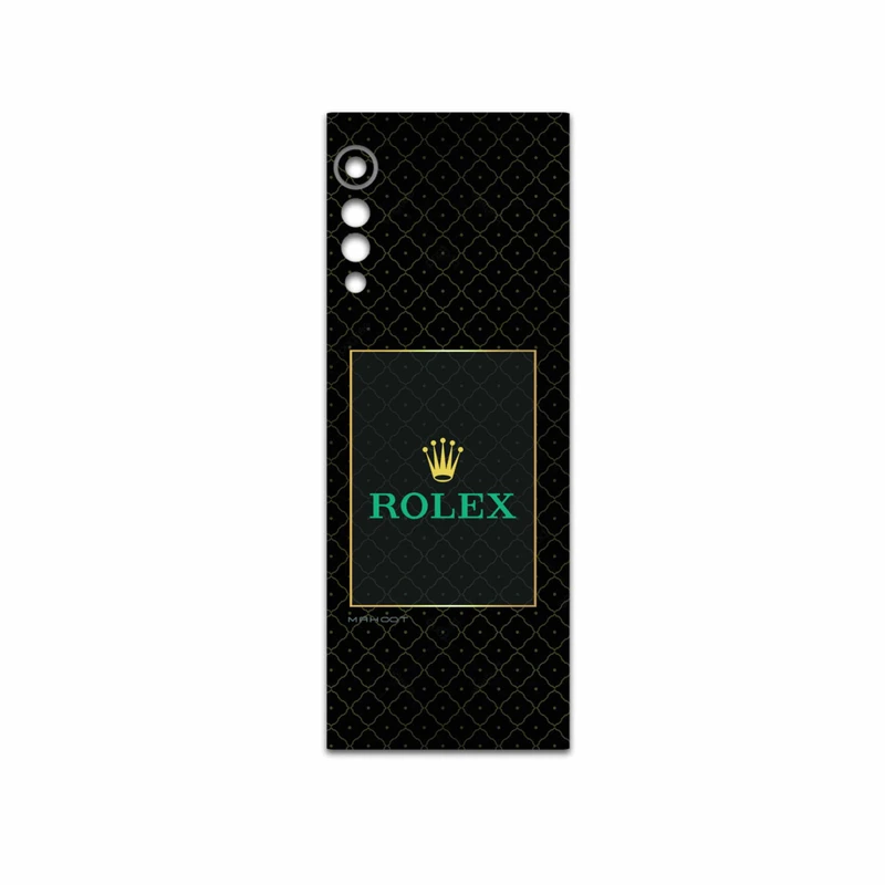 برچسب پوششی ماهوت مدل Rolex-Logo مناسب برای گوشی موبایل ال جی Velvet 5G