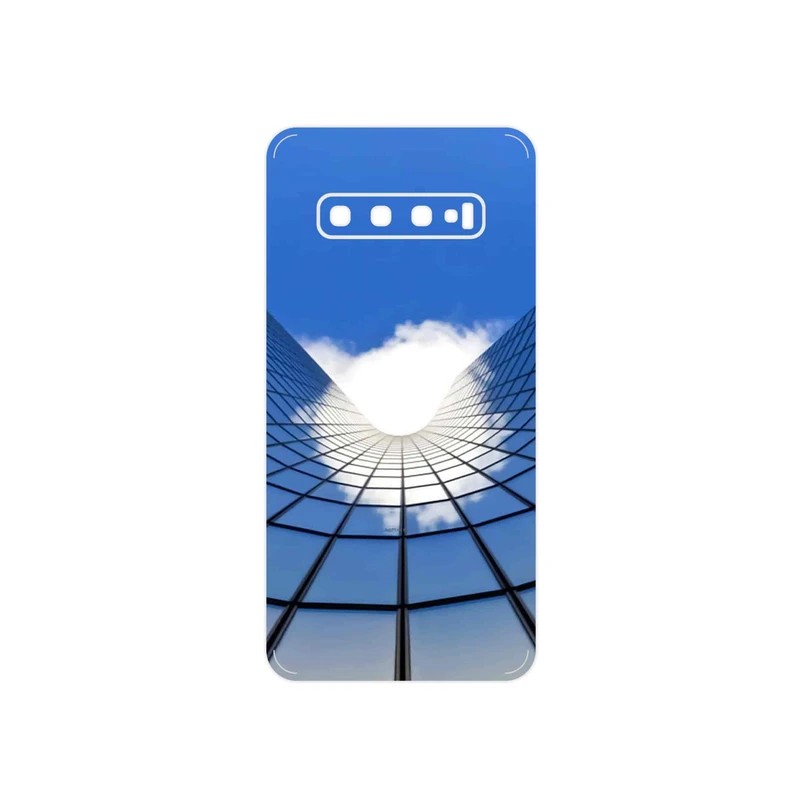 برچسب پوششی ماهوت مدل Glass skyscraper مناسب برای گوشی موبایل سامسونگ Galaxy S10