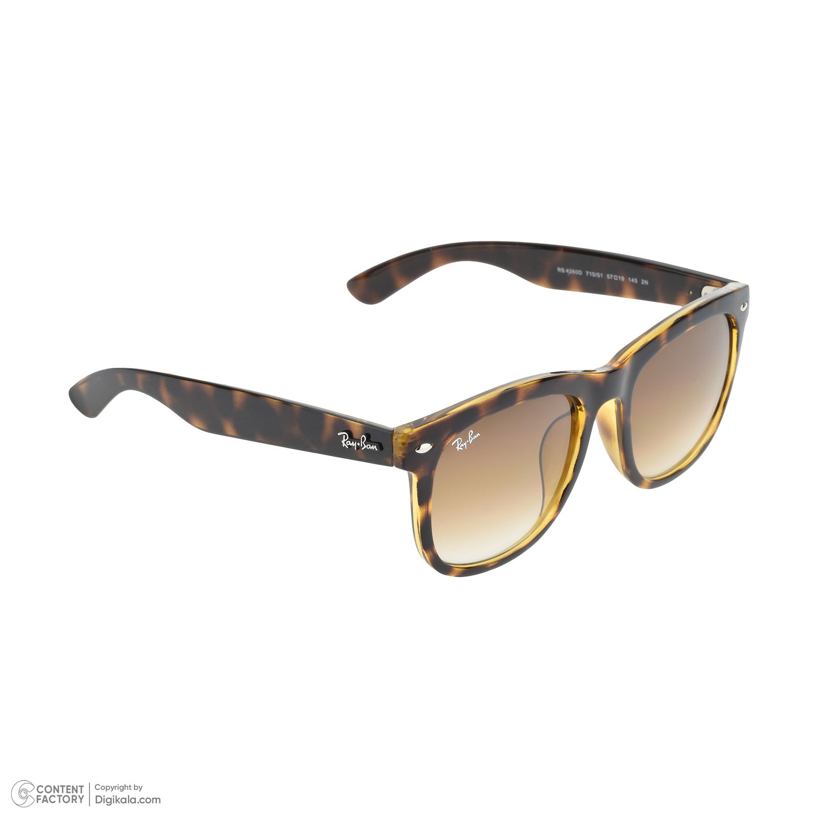 عینک آفتابی ویفرر (Wayfarer) ری بن مدل 0RB4260D-710-51 -  - 5