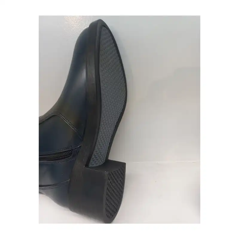 نیم بوت زنانه سرزمین چرم کد 145329 رنگ سرمه ای