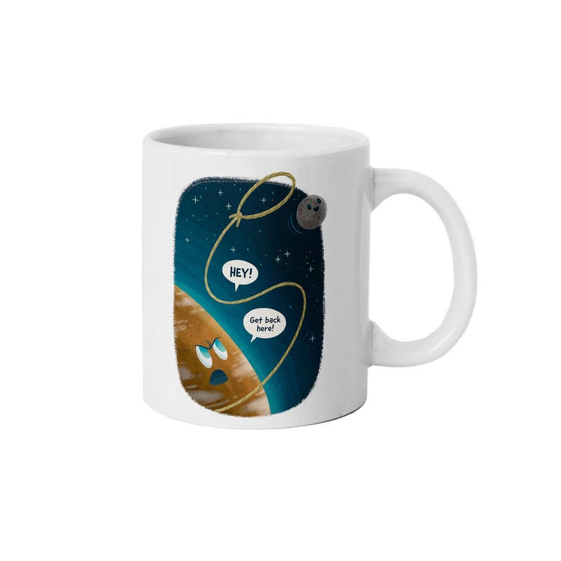 ماگ هومرو طرح گلکسی فانتزی مدل M1227