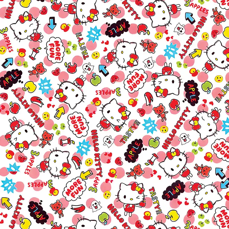 کاغذ کادو مدل کیتی کد 240 بسته 25 عددی