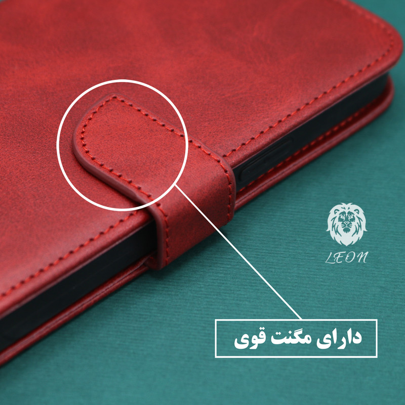 کیف کلاسوری لئون مدل Bers Oro مناسب برای گوشی موبایل سامسونگ Galaxy Note 9