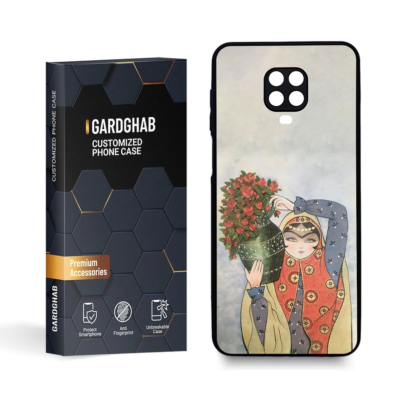  کاور گارد قاب مدل دخترانه مناسب برای گوشی موبایل شیائومی Redmi Note 9s/Note 9 Pro
