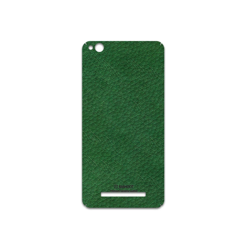 برچسب پوششی ماهوت مدل Green-Leather مناسب برای گوشی موبایل شیائومی Redmi 4A
