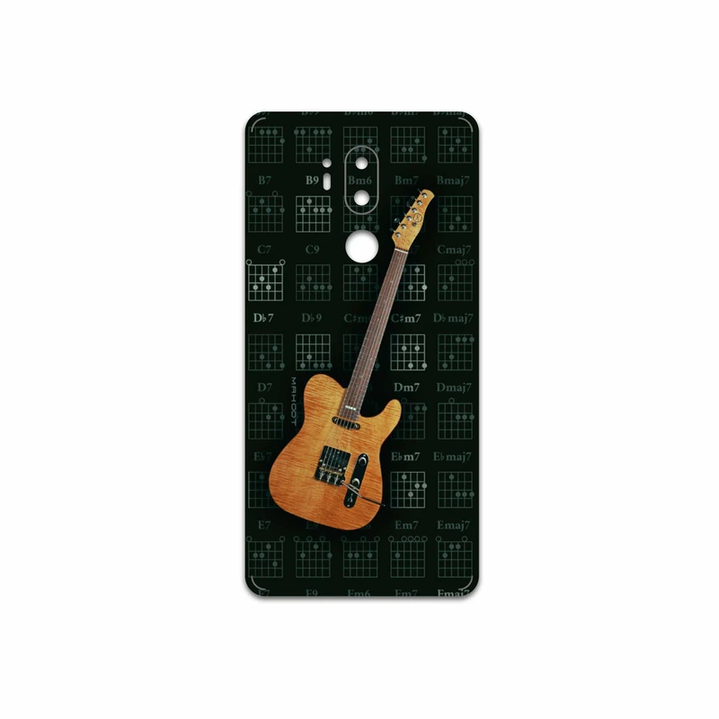برچسب پوششی ماهوت مدل Guitar-Instrument مناسب برای گوشی موبایل ال جی G7 PLUS THINQ