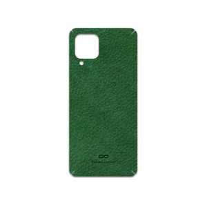 MAHOOT Green-Leather Cover Sticker for Samsung Galaxy M32