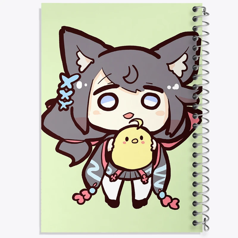 دفتر شطرنجی 50 برگ خندالو مدل بازی آزور لین (Azur Lane) کد 34254