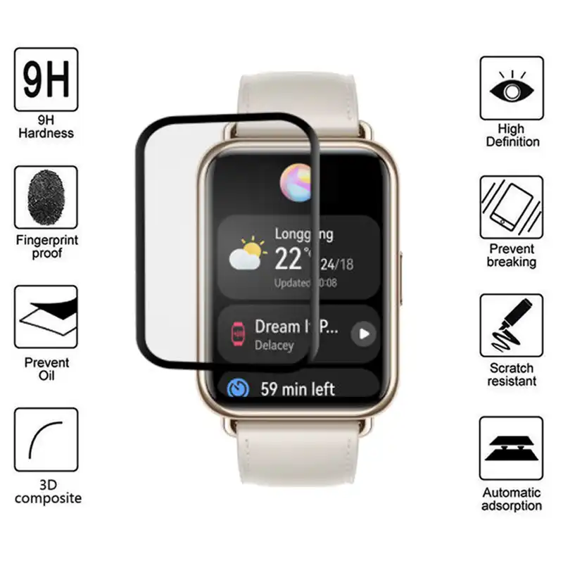 محافظ صفحه نمایش گودزیلا مدل G-PMMA مناسب برای ساعت هوشمند هوآوی Fit 2 بسته 2 عددی