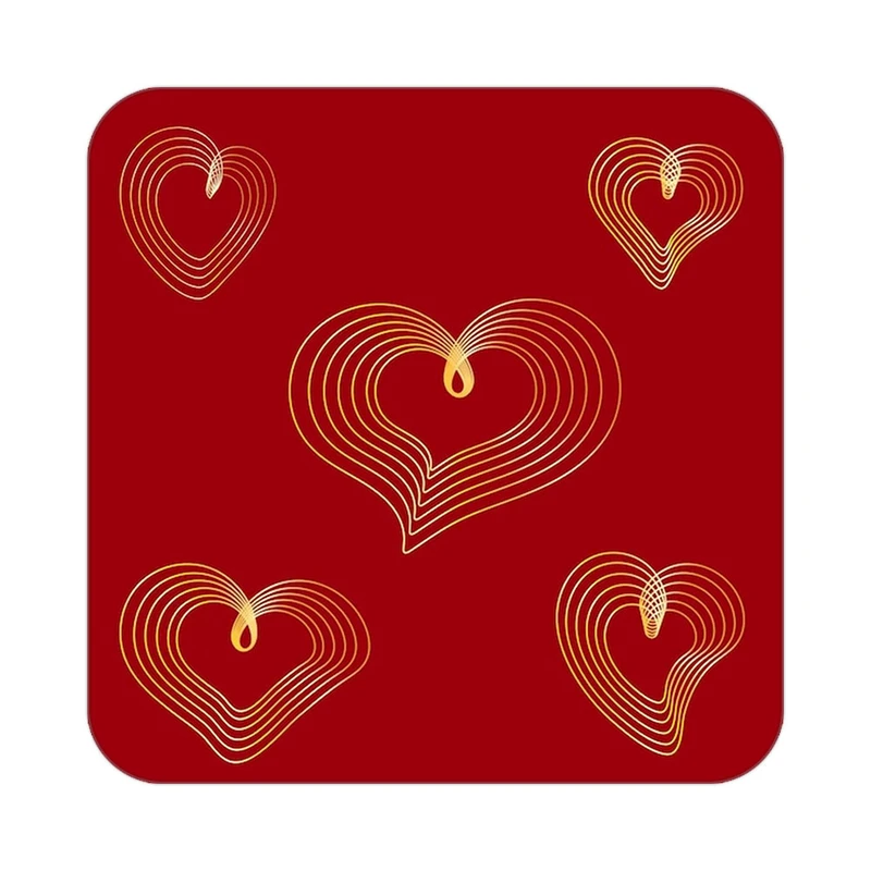 زیر لیوانی کاکتی طرح عاشقانه مدل mp38769