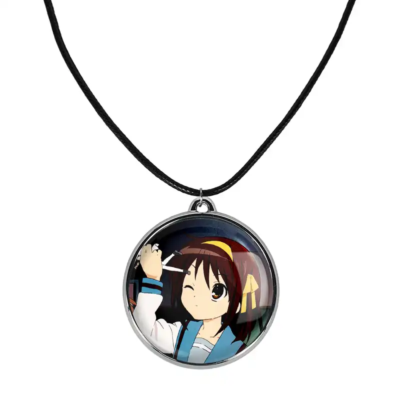 گردنبند خندالو مدل انیمه ناپدید شدن هاروهی سوزومیا The Disappearance of Haruhi Suzumiya کد 2431324314