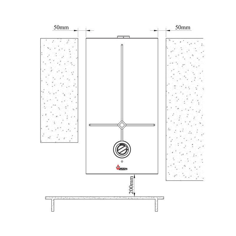آبگرمکن بوتان مدل B3318if