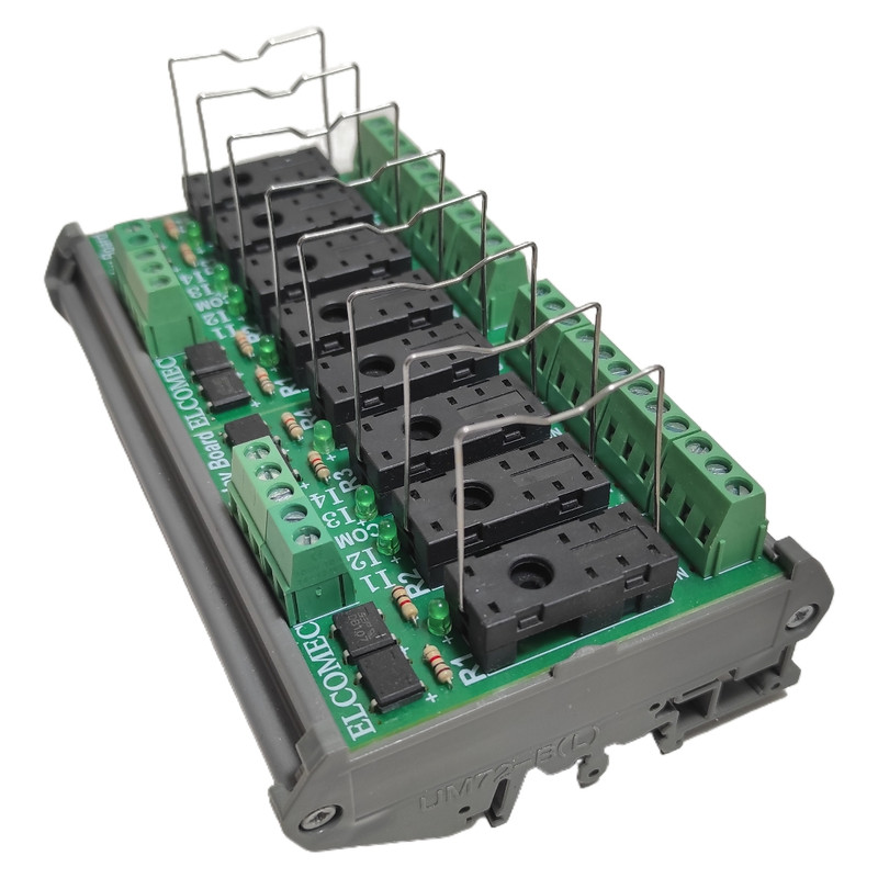 کارت رله اِلکامِک مدل E-RB-8