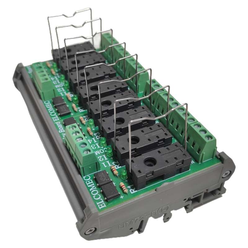 کارت رله اِلکامِک مدل E-RB-8 کارت رله اِلکامِک مدل E-RB-8