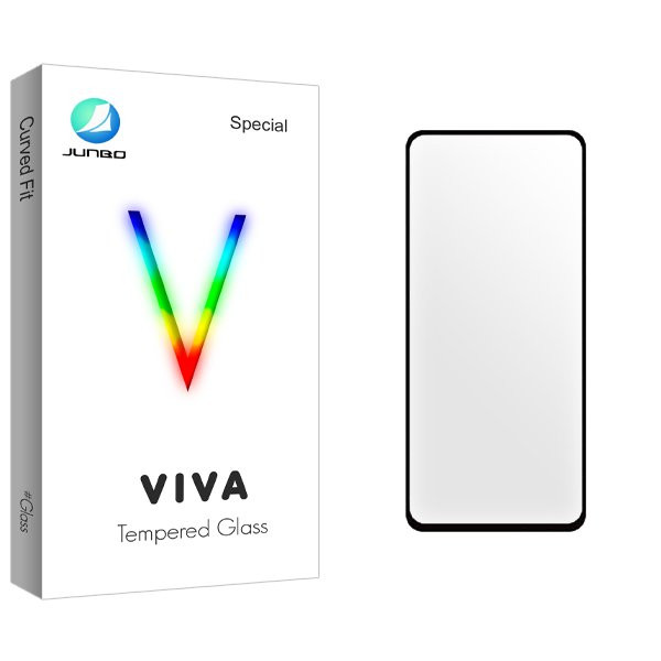 محافظ صفحه نمایش شیشه ای جانبو مدل Viva مناسب برای گوشی موبایل سامسونگ Galaxy A21s / F52 5G