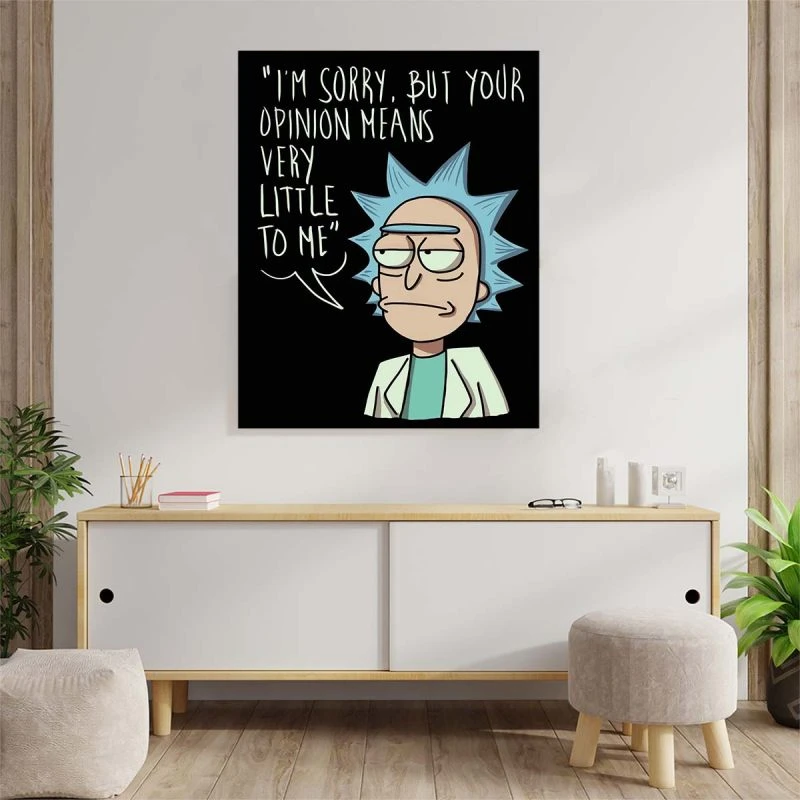 تابلو شاسی آتریسا مدل انیمیشن Rick and Morty