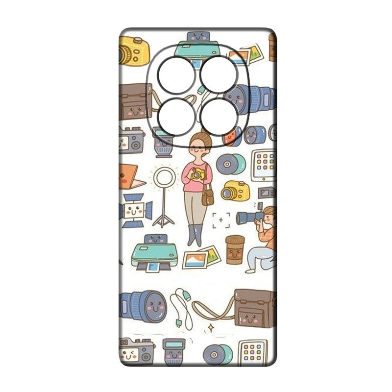 کاور طرح عکاس کد 33 مناسب برای گوشی موبایل شیائومی Redmi Note 14 Pro 4G / Poco X7