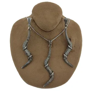 نیم ست نقره زنانه مدل 0201