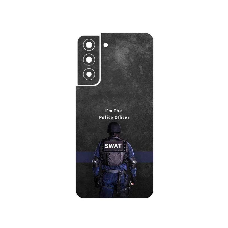 برچسب پوششی ماهوت مدل Police Officer مناسب برای گوشی موبایل سامسونگ Galaxy S21 FE 5G