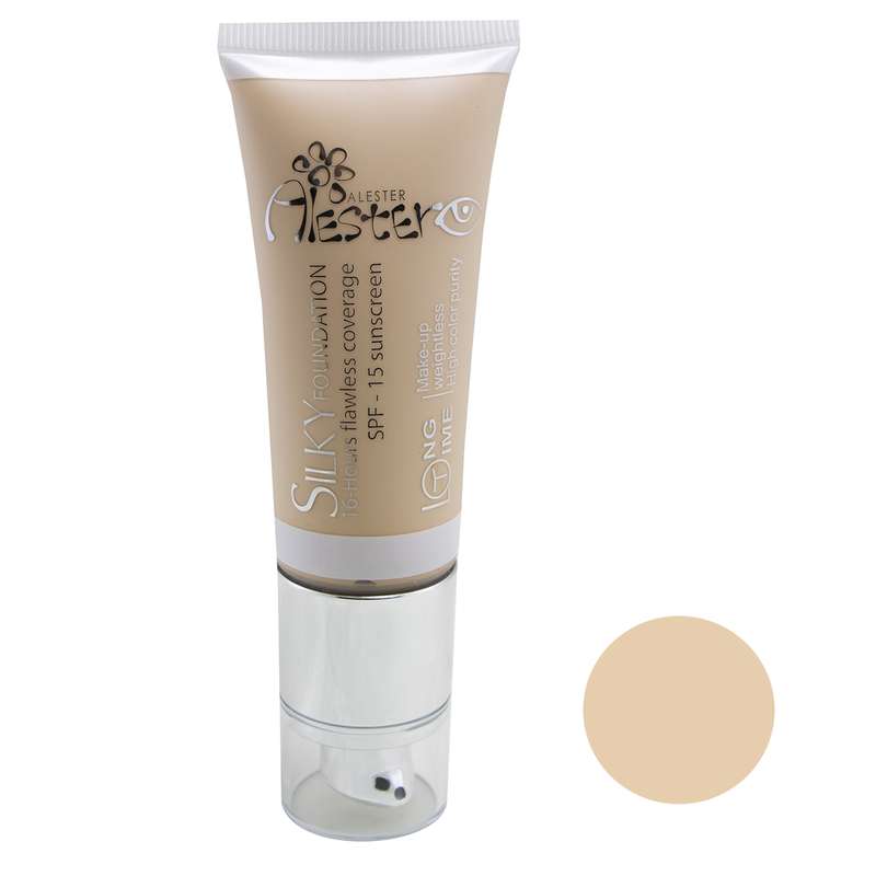 کرم پودر الستر مدل SILKY شماره 705 حجم 30 میلی لیتر
