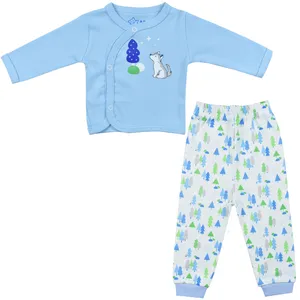 ست شومیز و شلوار نوزادی اسپیکو مدل کاج 10