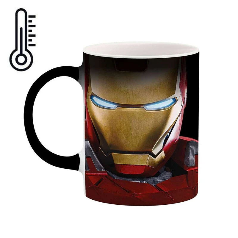 ماگ حرارتی کاکتی مدل Iron Man کد mgh11824