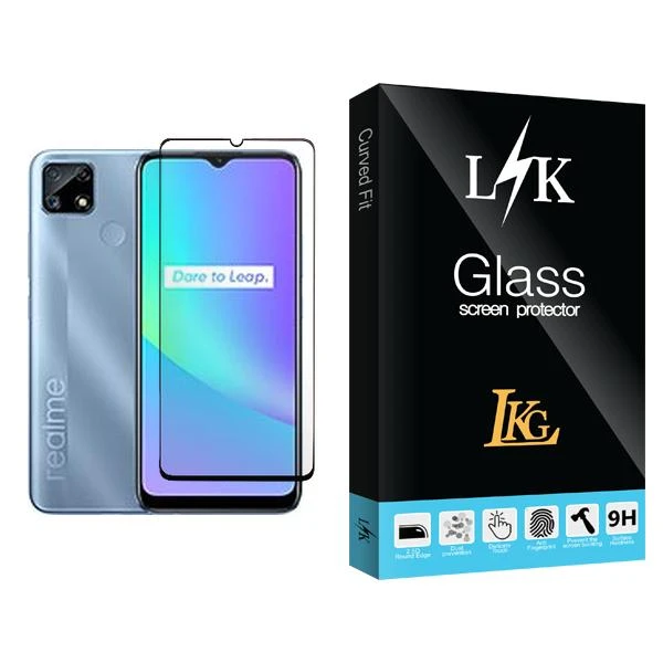 محافظ صفحه نمایش ال کا جی مدل LK Glass MIX001 مناسب برای گوشی موبایل ریلمی C25