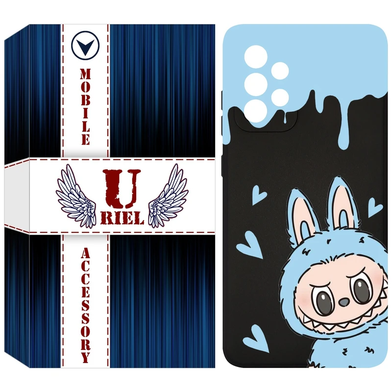 کاور یوریل قاب مدل KSH کد 131 طرح عروسک لبوبو مناسب برای گوشی موبایل سامسونگ Galaxy A33 5G