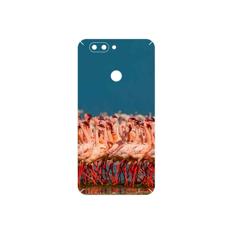 برچسب پوششی ماهوت مدل Flamingo مناسب برای گوشی موبایل الفون P8 Mini