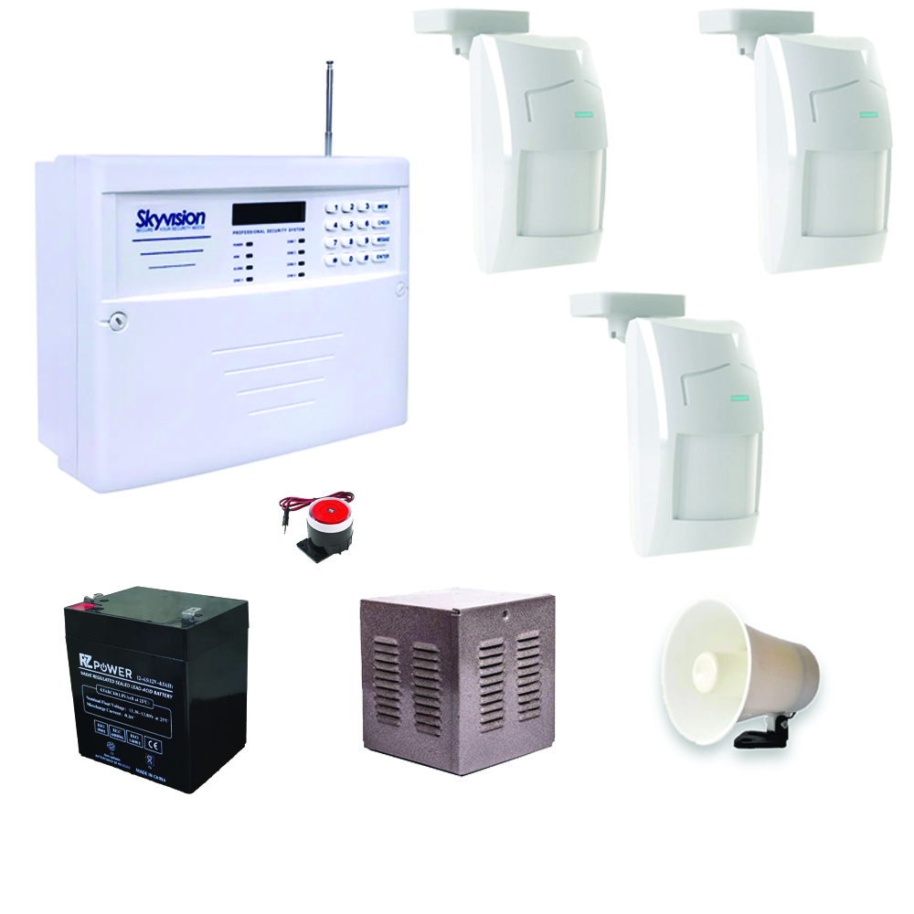 مجموعه دزدگیر اماکن سیماران مدل SV-CP520 بسته سه عددی