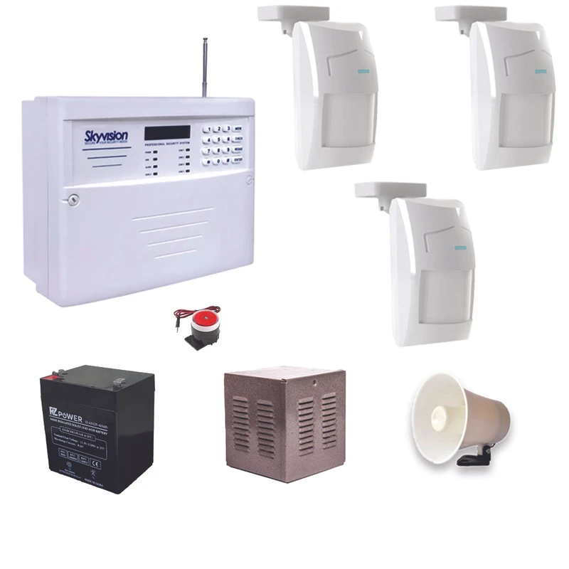 مجموعه دزدگیر اماکن سیماران مدل SV-CP520 بسته سه عددی