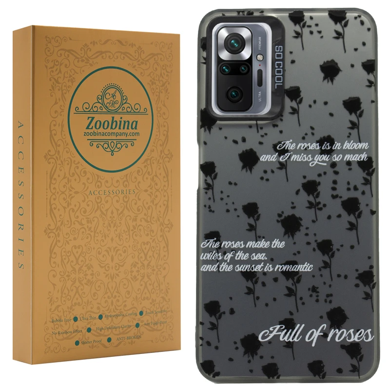 کاور زوبینا مدل Samor مناسب برای گوشی موبایل شیائومی Redmi Note 10 Pro 4G / Note 10 Pro Max