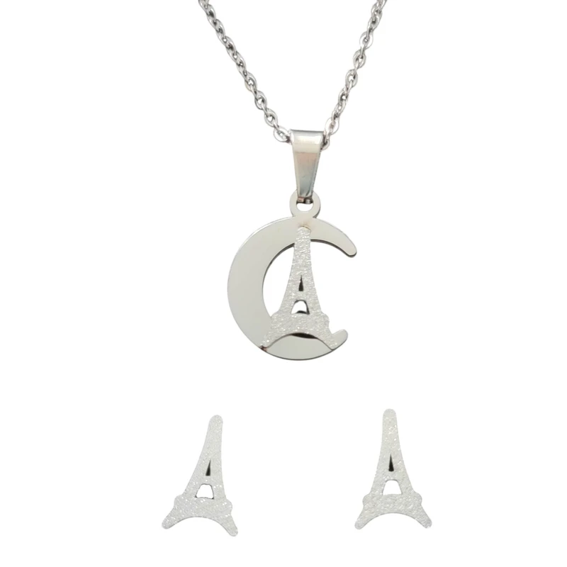 نیم ست زنانه مدل برج ایفل