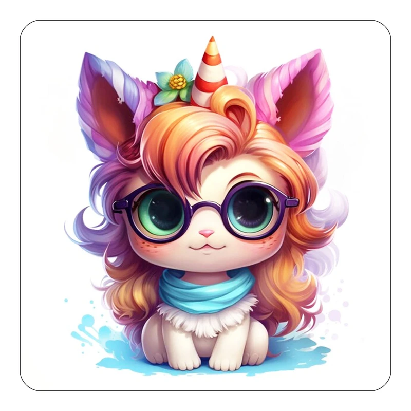 مگنت کاکتی طرح اسب تک شاخ و یونیکورن مدل mp29491