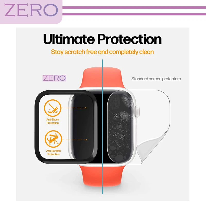 عکس شماره 3 : محافظ صفحه نمایش نانو زیرو مدل pmma-zr مناسب برای ساعت هوشمند شیائومی redmi watch 3-watch 3 active