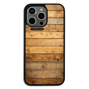 AKAM AMC-WA15PROMAX-WOOD-22 Cover For Apple iPhone 15 Pro Max